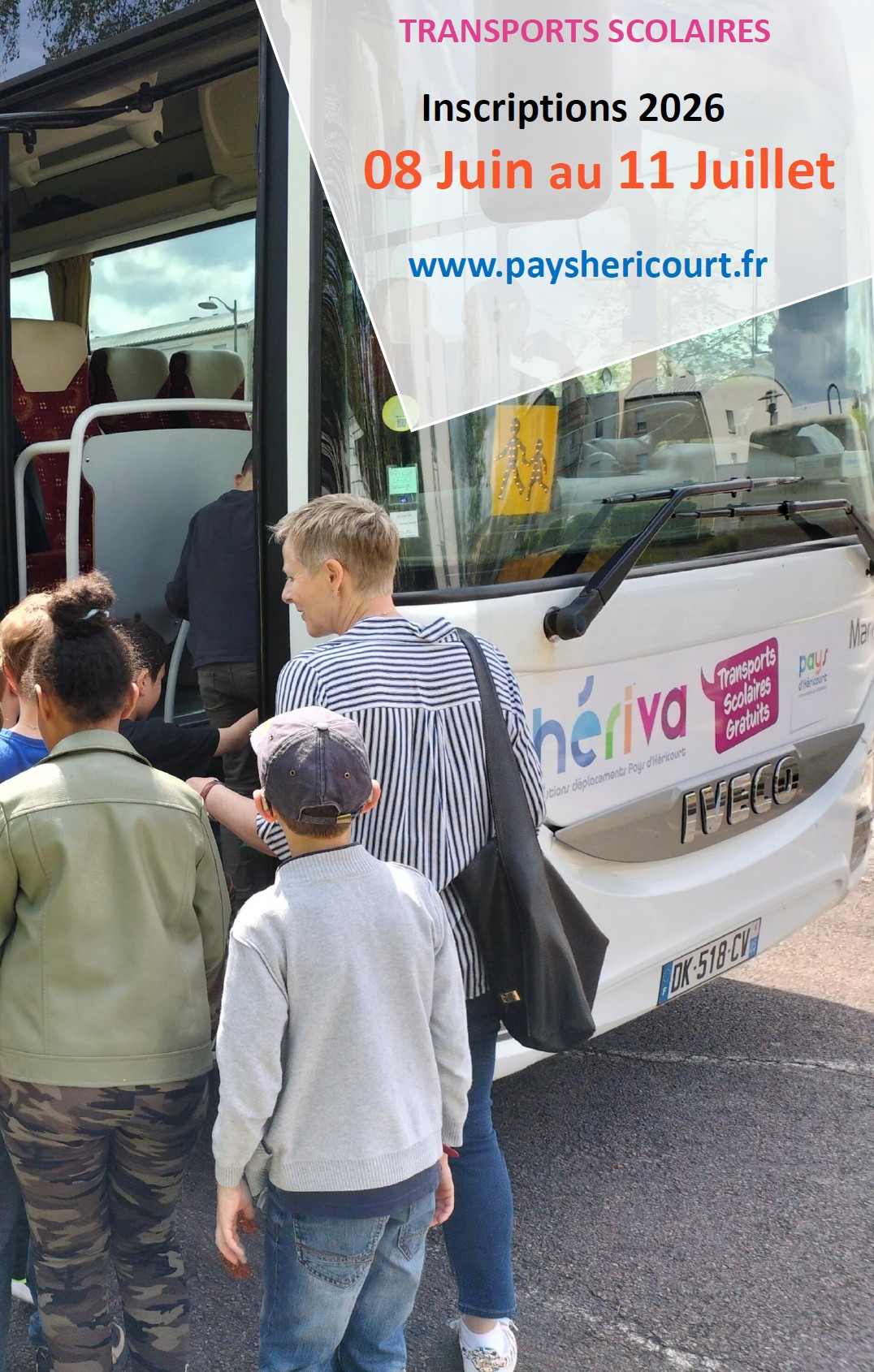 Transports scolaires - Inscriptions 2026