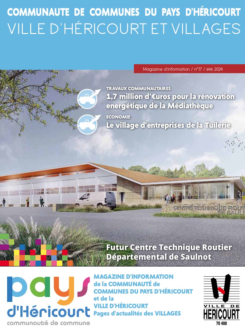 Pays d'Héricourt, Magazine d'informations - n°16 - ETE 2024