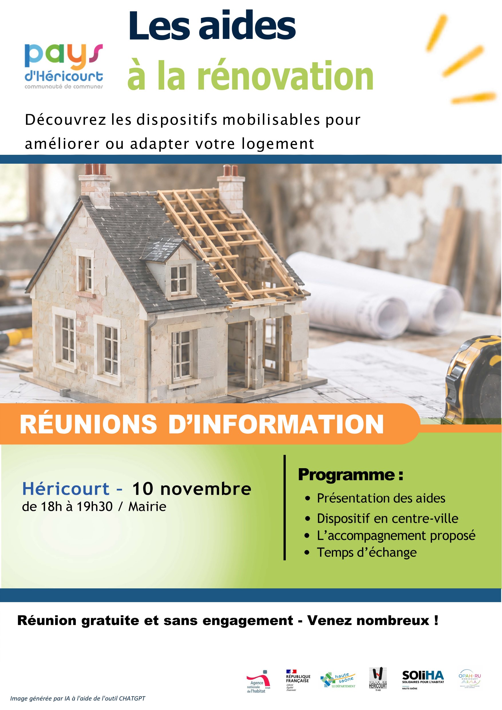 Réunion publique Habitat Héricourt 2026